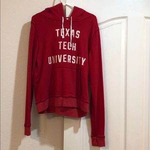 PINK Texas Tech University hoodie
